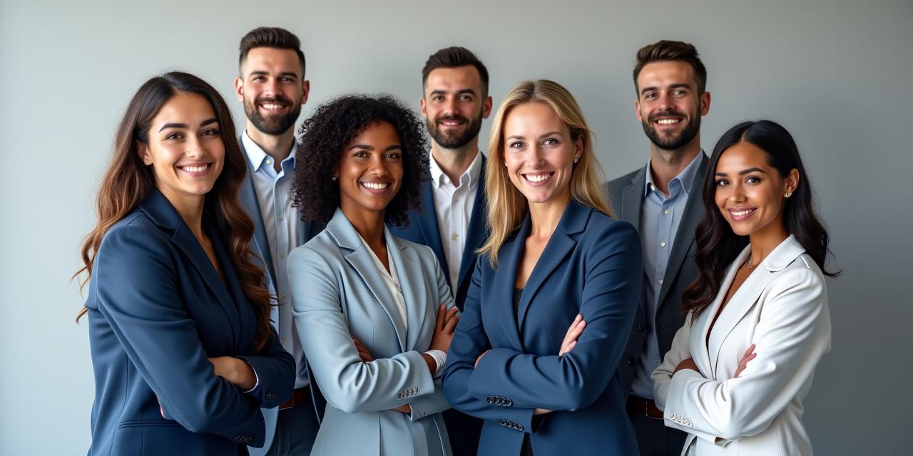 Corporate headshots and team photography